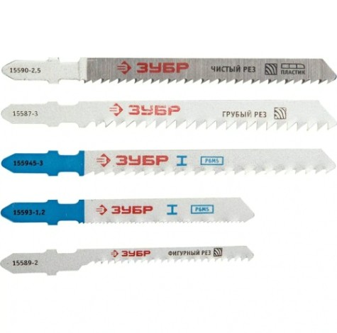 Пилки универсальные ЗУБР ЭКСПЕРТ по дереву, металлу, цветному металлу, t-хвост., пл [15581-H10]