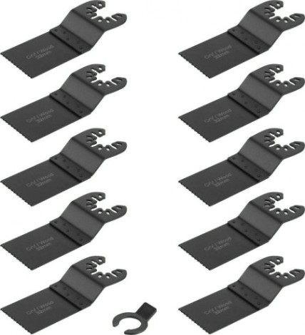 Пильное полотно DEKO DKBS10-1 набор насадок для реноватора (10 насадок) [065-0909]