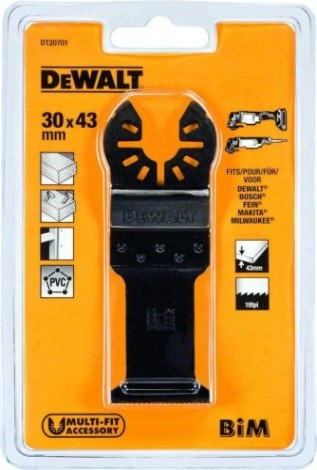 Пильное полотно DeWALT 43х30 мм DT20701-QZ [DT20701-QZ]