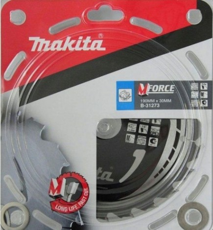 Пильный диск MAKITA 190х 24тх30 дерево (B-31273) MFORCE [B-31273]