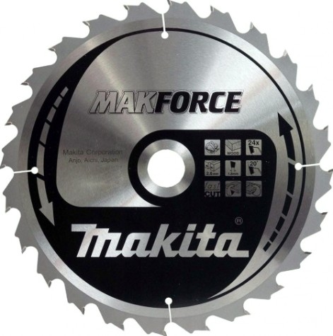 Пильный диск MAKITA 235х24тх30 дерево MAKFORCE B-43717 [B-43717]