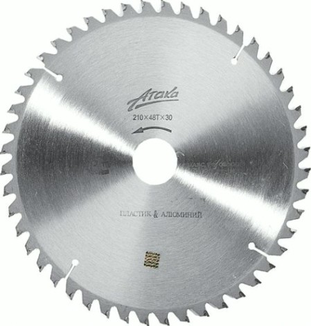 Пильный диск по алюминию АТАКА 190х48тх30 мм [8077760]