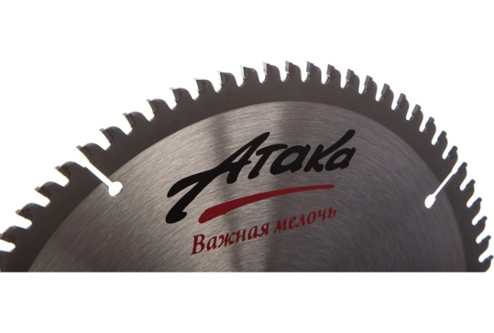 Пильный диск по алюминию АТАКА 210*80T*30 пластик ч/рез профи [8077820]