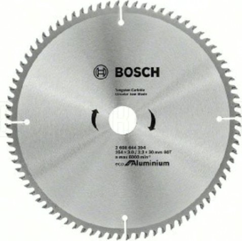 Пильный диск по алюминию BOSCH 254х80х30 Eco for Aluminium [2608644394]
