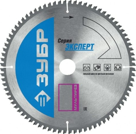 Пильный диск по алюминию ЗУБР Мультирез 200x32мм 60т [36907-200-32-60_z01]