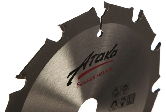 Пильный диск по дереву АТАКА 160*12T*20 б/рез профи [7088860]