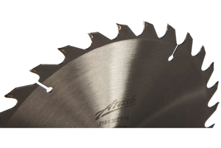 Пильный диск по дереву АТАКА 219*30T*16 б/рез профи [8078810]