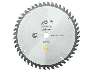 Пильный диск по дереву АТАКА 500*120T*50 ч/рез профи [8079780]