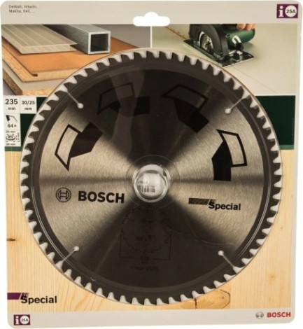 Пильный диск по дереву BOSCH 250x30 64T SPECIAL [2609256895]