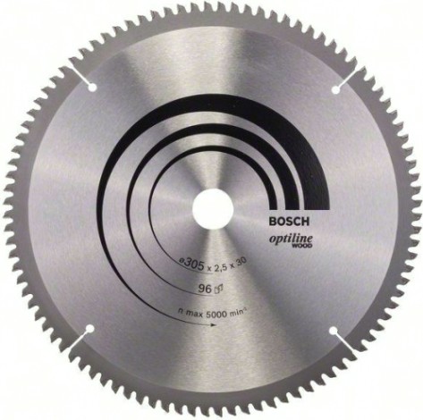 Пильный диск по дереву BOSCH 305х96х30 OPTILINE WOOD [2608640442]