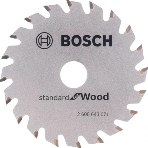 Пильный диск по дереву BOSCH 85х20х15 STANDART WOOD [2608643071]