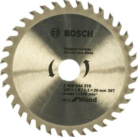 Пильный диск по дереву BOSCH ECO WOOD 130x20/16-36T [2608644370]
