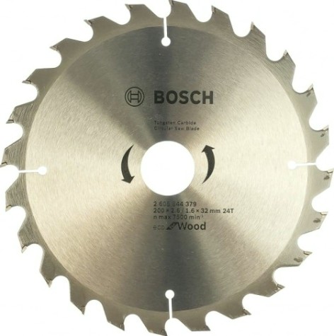 Пильный диск по дереву BOSCH ECO WOOD 200x32-24T [2608644379]