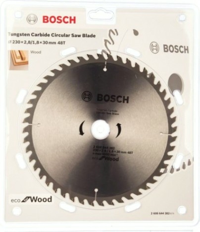 Пильный диск по дереву BOSCH ECO WOOD 230x30-48T [2608644382]