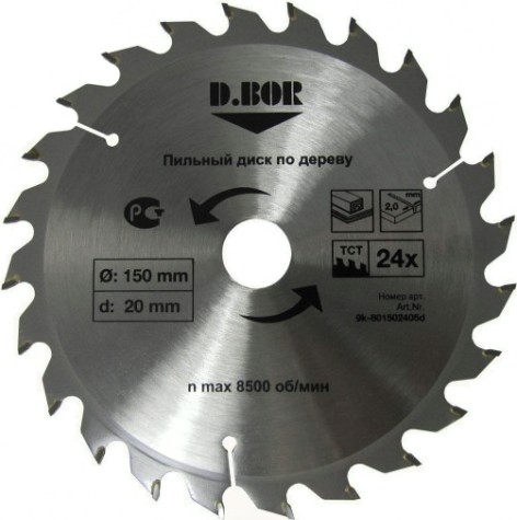 Пильный диск по дереву D.BOR 210х48тх30/25,4 [D-9K-802104805D]