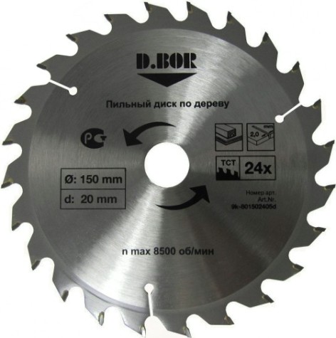 Пильный диск по дереву D.BOR 305х60тх30 [D-9K-803056005D]