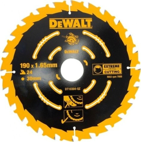 Пильный диск по дереву DeWALT 190х24тх30 мм. Extreme DT10304-QZ [DT10304-QZ]