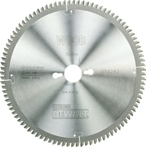 Пильный диск по дереву DeWALT 250х96тх30 мм EXTREME WORKSHOP DT4282-QZ [DT4282-QZ]