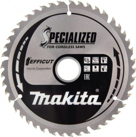 Пильный диск по дереву MAKITA E-07696 efficut, 260x30x1.5x24t