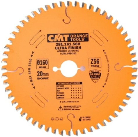 Пильный диск по дереву СМТ 160X20X2,2/1,615°15°ATBZ=56 [292.160.56H]