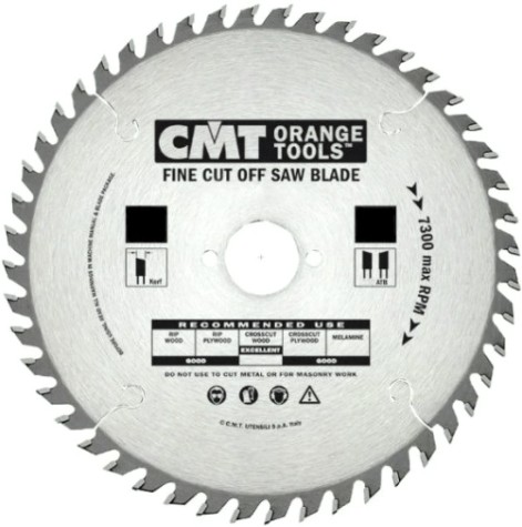 Пильный диск по дереву СМТ 180X30X2,6/1,615°15°ATBZ=40 [292.180.40M]