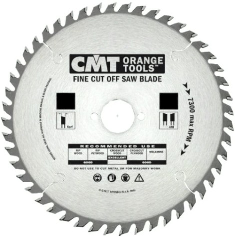 Пильный диск по дереву СМТ 190X20X2,6/1,615°15°ATBZ=40 [292.190.40H]