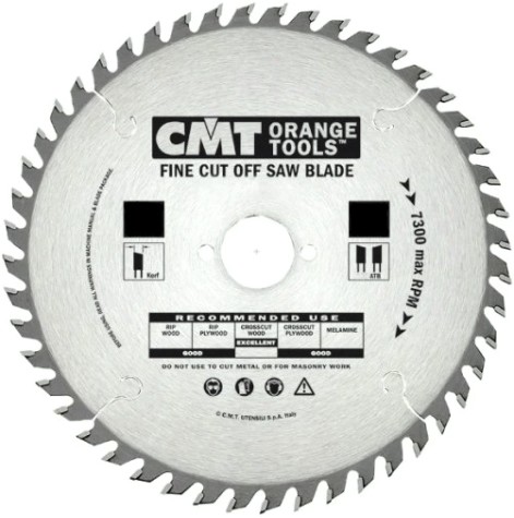 Пильный диск по дереву СМТ 220X30X2,8/1,815°15°ATBZ=48 [292.220.48M]
