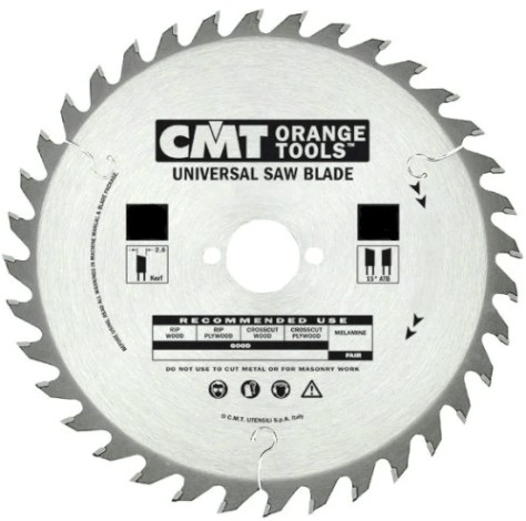 Пильный диск по дереву СМТ 225X30X2,8/1,820°15°ATBZ=36 [291.225.36M]