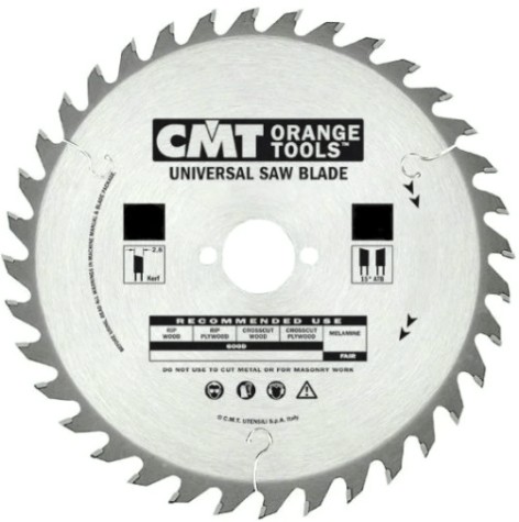 Пильный диск по дереву СМТ 230X30X2,8/1,815°15°ATBZ=36 [291.230.36M]