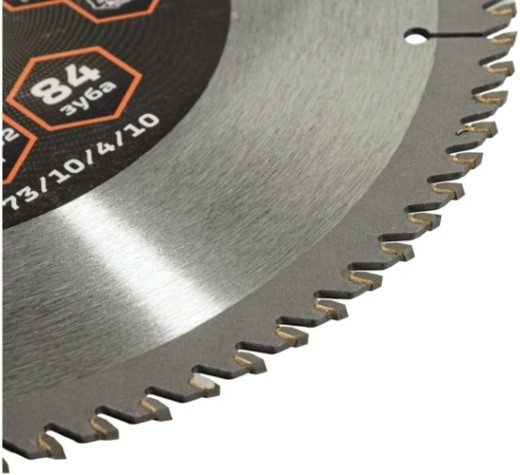 Пильный диск по дереву ВИХРЬ 255х32 мм, 84 зуба+кольцо [73/10/4/10]