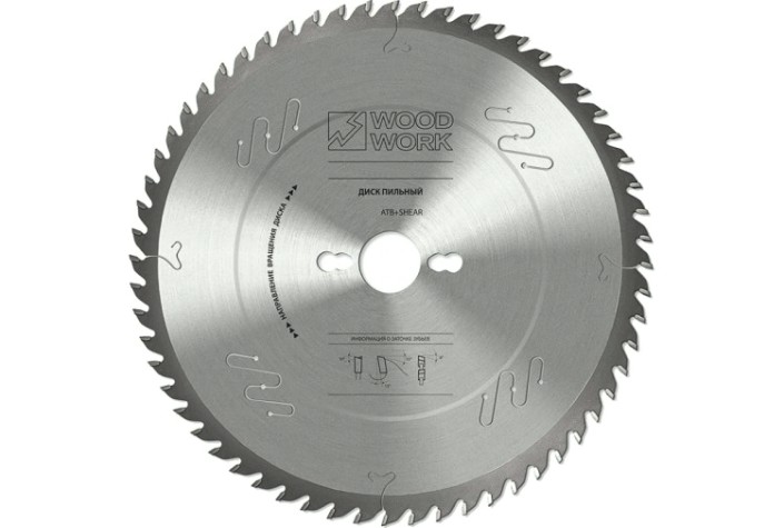 Пильный диск по дереву WOODWORK 250x2,4/1,8x30 Z=36 A=18 [31.250.36]