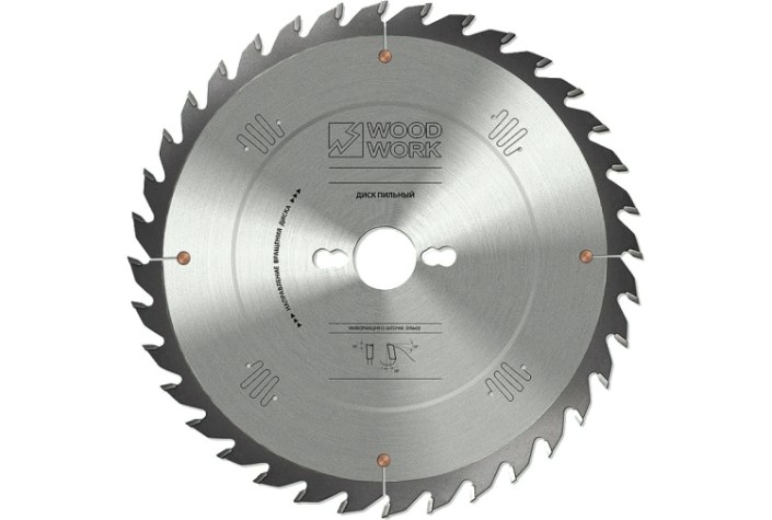 Пильный диск по дереву WOODWORK 250x3,2/2,2x30 Z=80 A=12 [35.250.80]