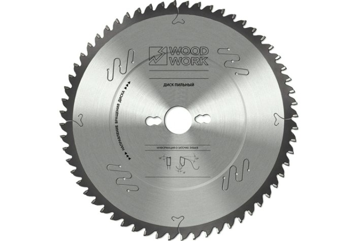 Пильный диск по дереву WOODWORK 254x2,4/1,8x30 Z=60 A=-5 [34.254.60]