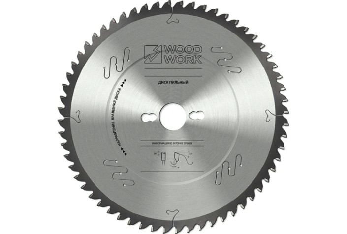 Пильный диск по дереву WOODWORK 254x2,4/1,8x30 Z=80 A=-5 [34.254.80]