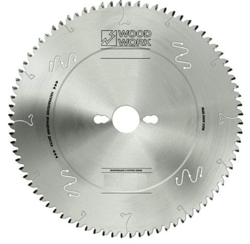 Пильный диск по дереву WOODWORK 260x3,2/2,2x30 Z=60 A=12 [35.260.60]