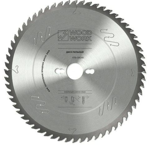 Пильный диск по дереву WOODWORK 300x2,6/1,8x30 Z=24 A=20 [31.300.24]