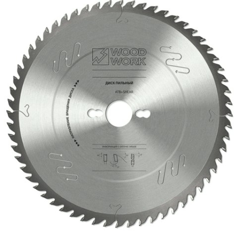 Пильный диск по дереву WOODWORK 305x2,4/1,8x30 Z=72 A=-5 [34.305.72]