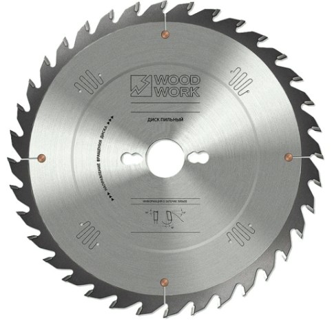 Пильный диск по дереву WOODWORK 315x3,2/2,2x30 Z=72 A=12 [35.315.72]