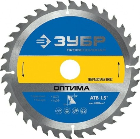 Пильный диск по дереву ЗУБР Оптима 305x30мм 48т [36903-305-30-48_z01]