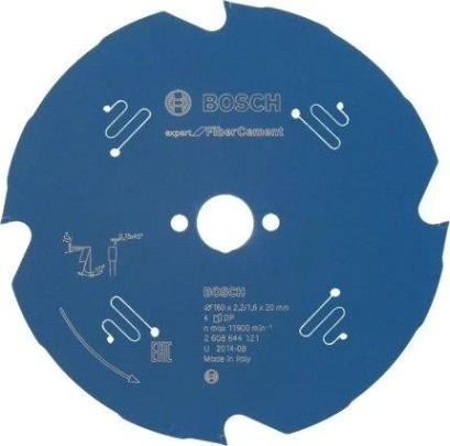 Пильный диск по фиброцементу BOSCH 160х4х20 Expert for Fiber Cement [2608644121]