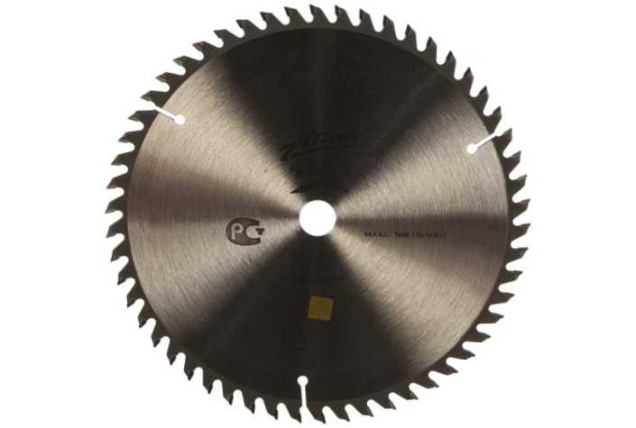 Пильный диск по ламинату АТАКА 190*54T*16 б/рез профи [8078000]