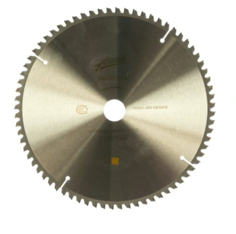 Пильный диск по ламинату АТАКА 300*72T*32 ч/рез отриц. профи [8078290]