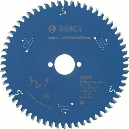 Пильный диск по ламинату BOSCH 190х60х30 мм Expert for Laminated Panel [2608644130]