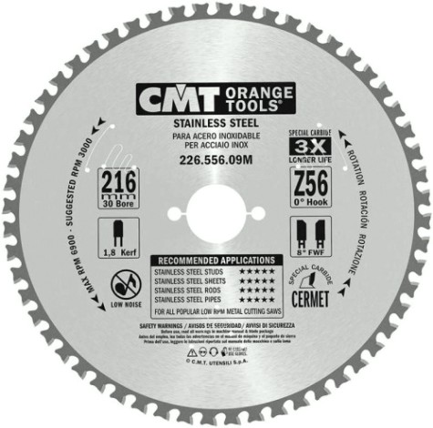 Пильный диск по металлу и металлопрофилю СМТ 355X30X2,2/1,810°8°FWFZ=90 [226.590.14M]