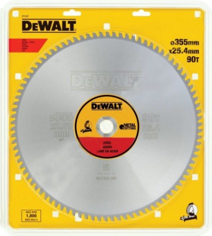 Пильный диск по стали DeWALT 355х90тх25.4 мм Extreme DT1927-QZ [DT1927-QZ]
