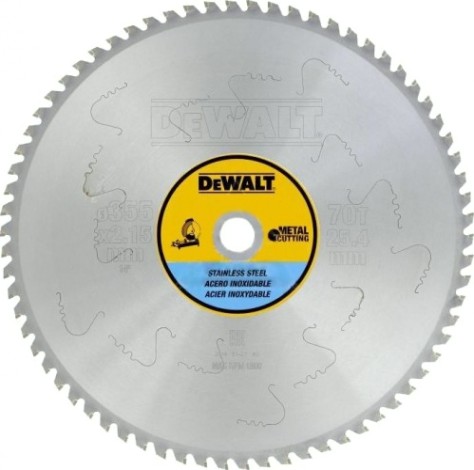 Пильный диск по стали DeWALT 355х90тх25.4 мм INOX Extreme DT1922-QZ [DT1922-QZ]
