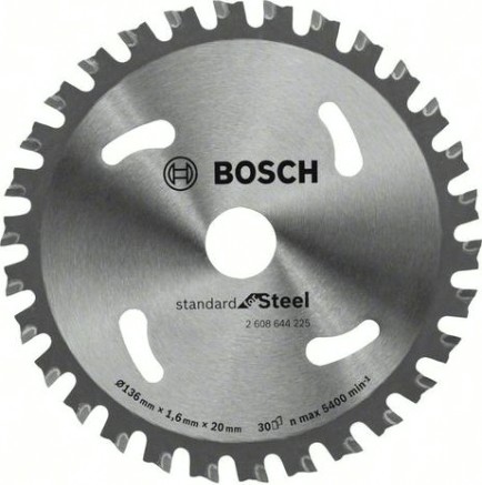 Пильный диск универсальный BOSCH 136х30х20 мм STANDARD FOR STEEL [2608644225]