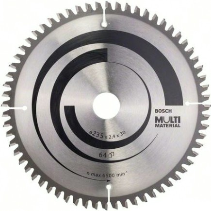 Пильный диск универсальный BOSCH 235х64х30 мм MULTI MATERIAL [2608640514]