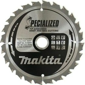 Пильный диск универсальный MAKITA 190x30x1.25x16T для демонтажных работ [B-31267]