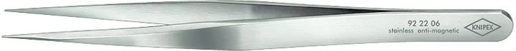 Пинцет KNIPEX 922206 для прецизионных работ, острые губки [KN-922206]